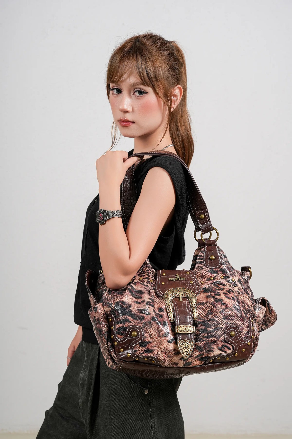 Ladies Exquisite Unique Handbag Satchel | Angel kiss